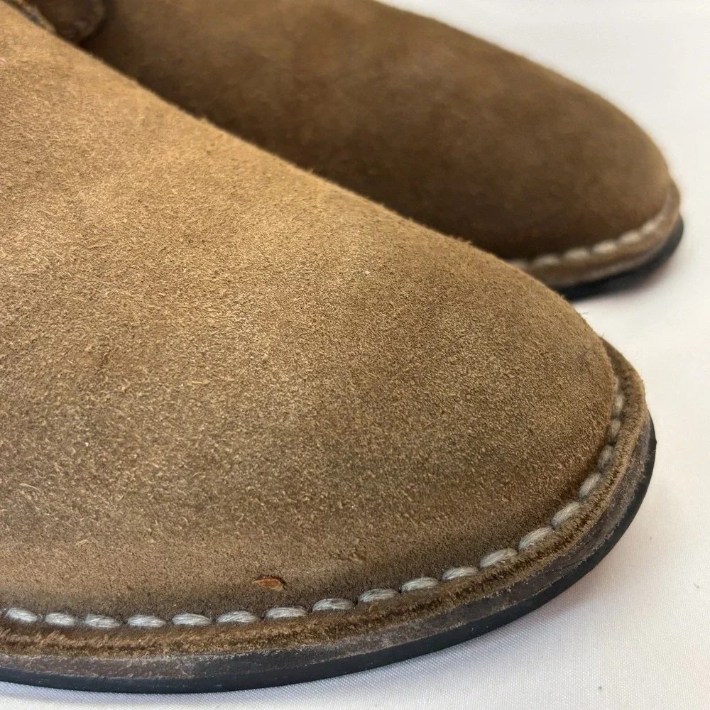 Thursday Scout Chukka Boots Men's US 8 D Cognac Suede Leather